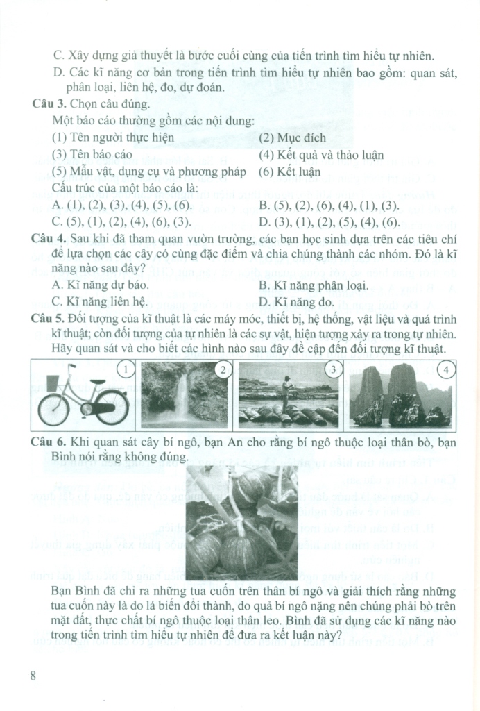 BÀi TẬp PhÁt TriỂn NĂng LỰc Khoa HỌc TỰ NhiÊn LỚp 7 Theo Chương Trình Gdpt Mới Bám Sát Sgk